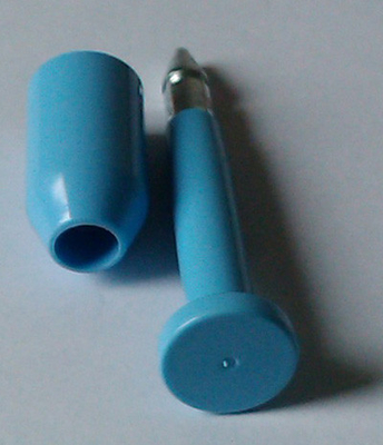 Blue Numbered Container Security Seals With Steel Pin , ISO PAS 17712